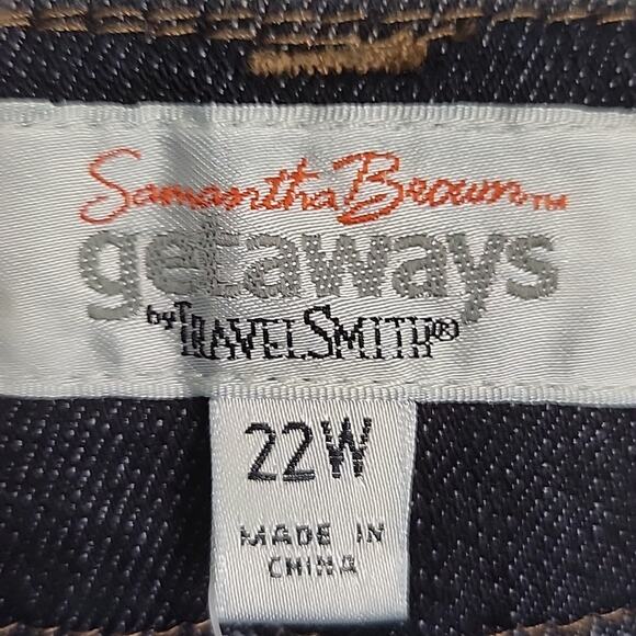 Samantha Brown Getaways by Travel Smith Classic Fit Women's Jeans Size 22W (NWT) - Picture 8 of 12